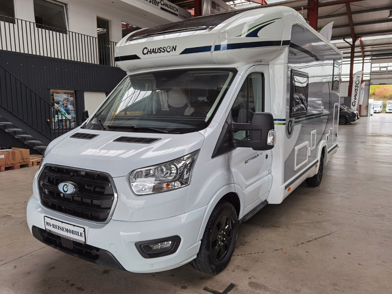 Полуинтегриран кампер Chausson 627 TITANIUM / - 2026 - / EINZELBETTEN & HUBBETT: слика 9