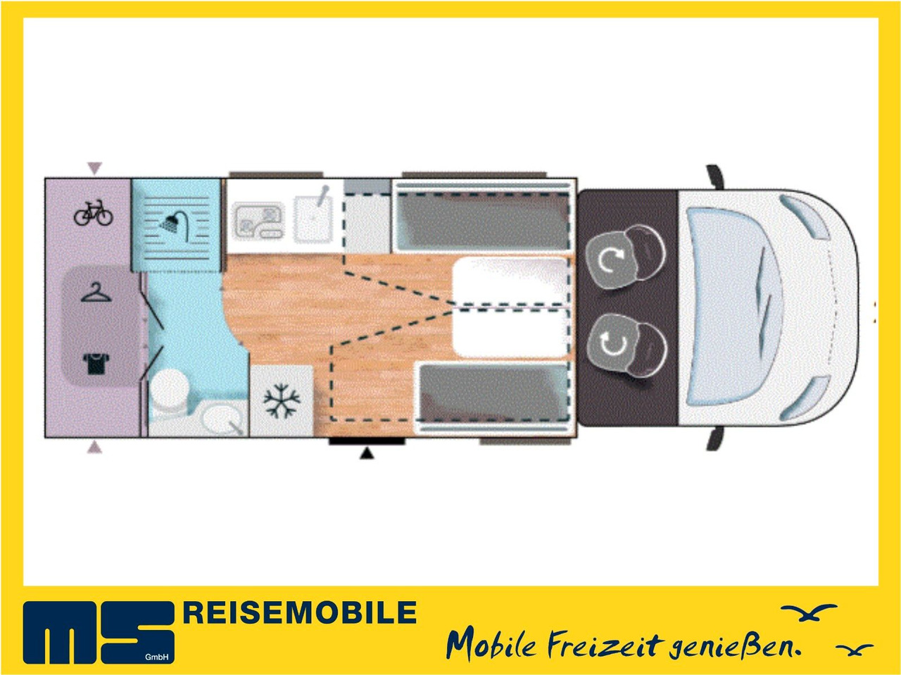 Chausson 630 TITANIUM / - 2026 - / EINZEL.- HUBBETTEN - Полуинтегриран кампер: слика 2 Chausson 630 TITANIUM / - 2026 - / EINZEL.- HUBBETTEN - Полуинтегриран кампер: слика 2