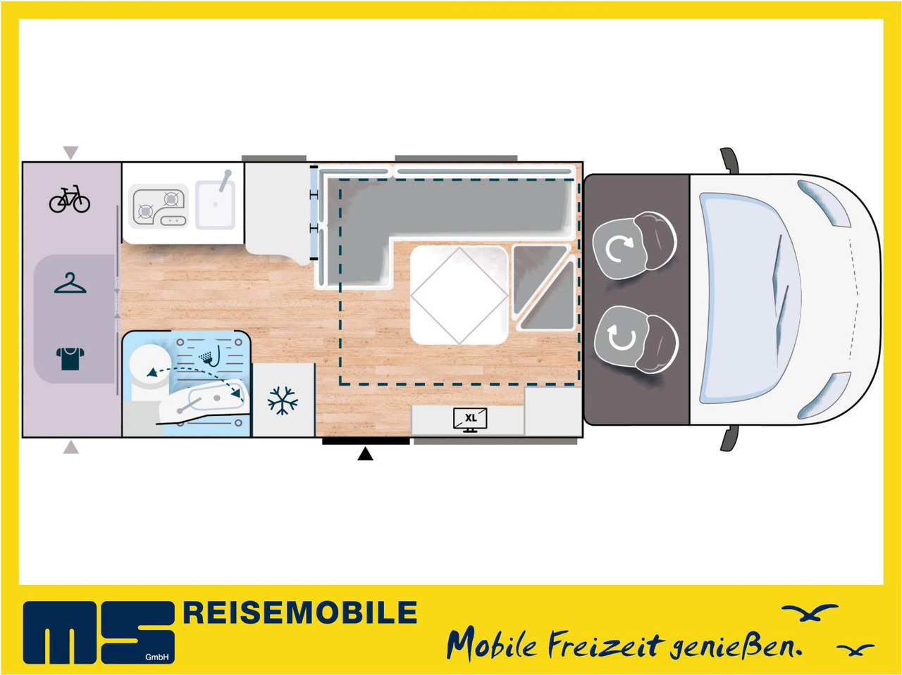 Chausson 660 TITANIUM / MODELL 2026 / 165PS / GR.HUBBETT - Полуинтегриран кампер: слика 1 Chausson 660 TITANIUM / MODELL 2026 / 165PS / GR.HUBBETT - Полуинтегриран кампер: слика 1