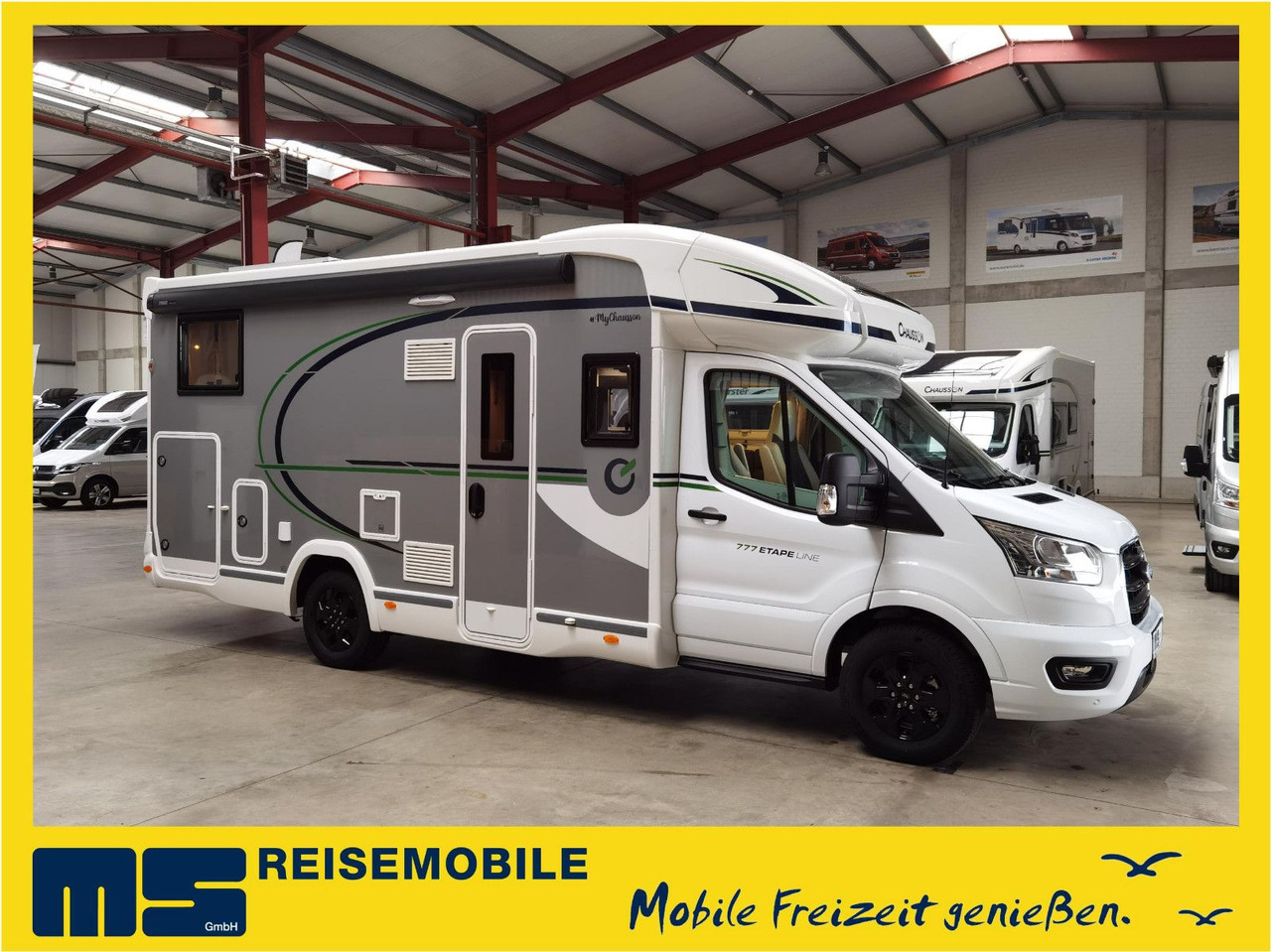 Chausson 777 ETAPE LINE / -2025- / HUBBETT & EINZELBETTEN - Полуинтегриран кампер: слика 1 Chausson 777 ETAPE LINE / -2025- / HUBBETT & EINZELBETTEN - Полуинтегриран кампер: слика 1