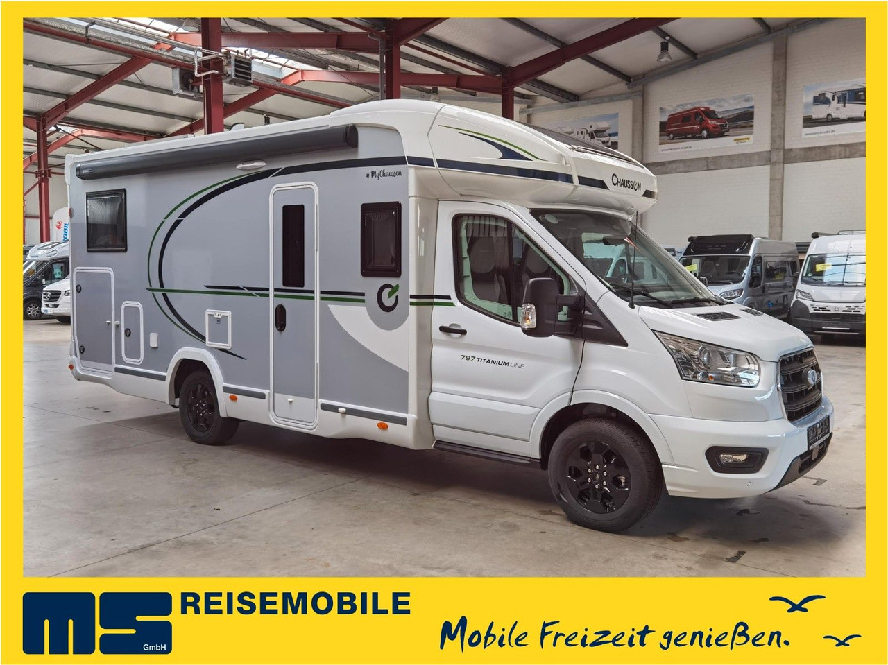 Chausson 797 TITANIUM / - 2026 - / EINZELBETTEN & HUBBETT - Полуинтегриран кампер: слика 1 Chausson 797 TITANIUM / - 2026 - / EINZELBETTEN & HUBBETT - Полуинтегриран кампер: слика 1