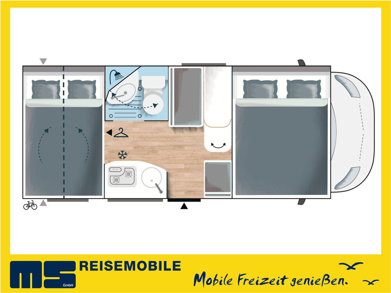 Chausson C 514 FIRST LINE / -2026- / 165PS - 8G. / 5.99M - Алковен кампер: слика 2 Chausson C 514 FIRST LINE / -2026- / 165PS - 8G. / 5.99M - Алковен кампер: слика 2