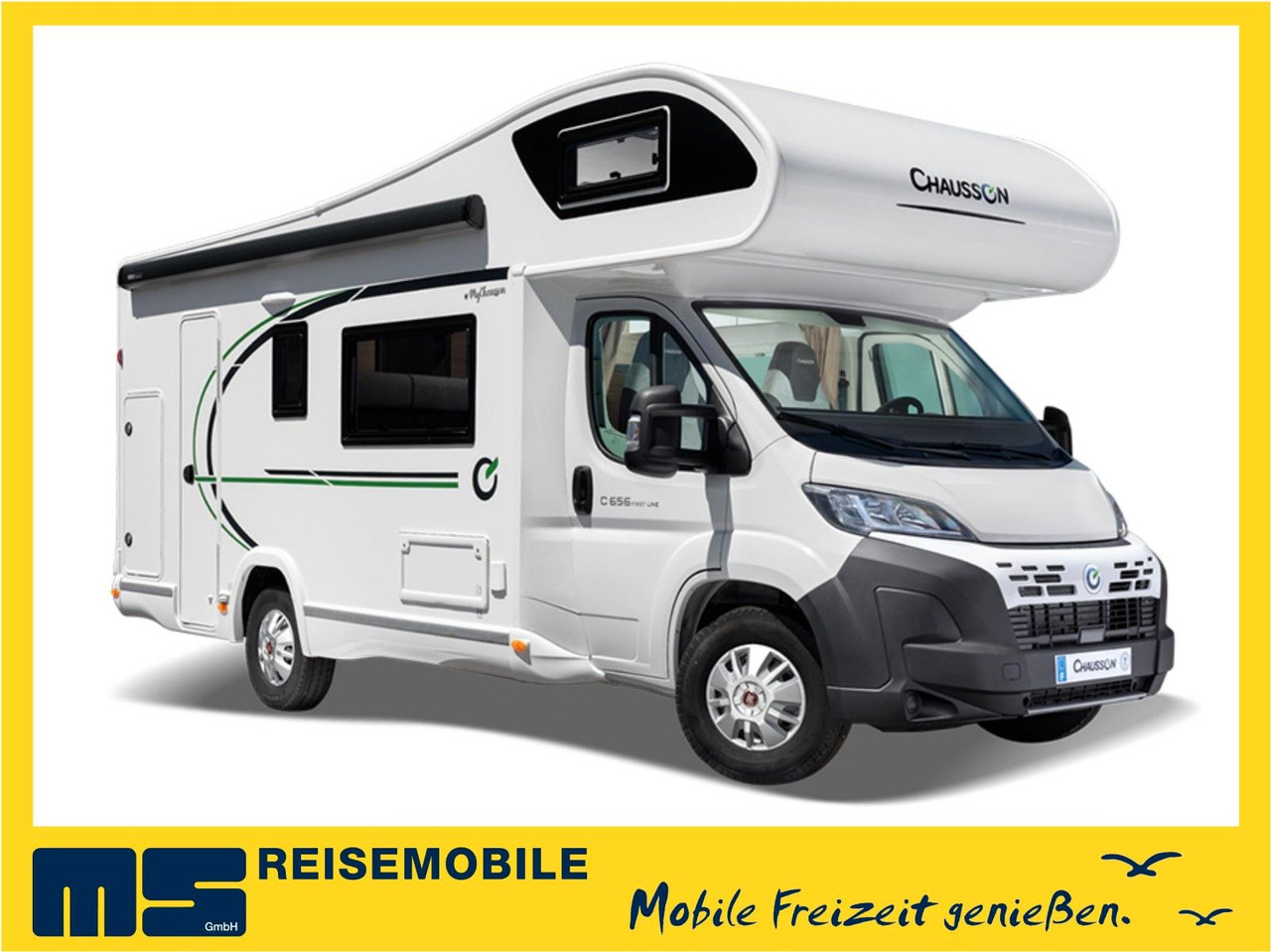 Chausson C 656 FIRST LINE /-2026-/140PS-8G./ ETAGENBETTEN - Алковен кампер: слика 1 Chausson C 656 FIRST LINE /-2026-/140PS-8G./ ETAGENBETTEN - Алковен кампер: слика 1