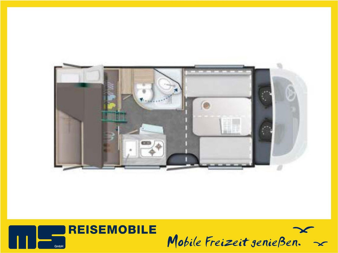 Chausson S 614 SPORT LINE / - 2026 - / HECKBETT & HUBBETT - Полуинтегриран кампер: слика 2 Chausson S 614 SPORT LINE / - 2026 - / HECKBETT & HUBBETT - Полуинтегриран кампер: слика 2