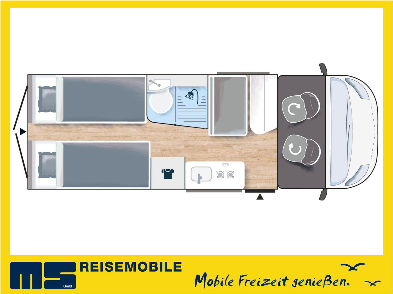 Chausson V697 SPORT LINE /-2025- / 140PS-8G /ARCTIC-PAKET - Кампер комбе: слика 2 Chausson V697 SPORT LINE /-2025- / 140PS-8G /ARCTIC-PAKET - Кампер комбе: слика 2