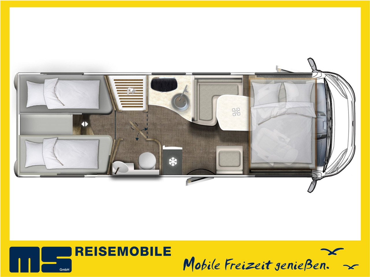 Eura Mobil INTEGRA LINE 720 EB - MOD. 2025 /180 PS/9G.AUTOM - Интегриран кампер: слика 2 Eura Mobil INTEGRA LINE 720 EB - MOD. 2025 /180 PS/9G.AUTOM - Интегриран кампер: слика 2