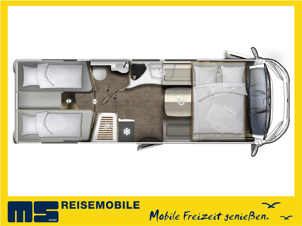 Eura Mobil INTEGRA LINE 720 EF - MOD. 2025 /180 PS/9G.AUTOM - Интегриран кампер: слика 2 Eura Mobil INTEGRA LINE 720 EF - MOD. 2025 /180 PS/9G.AUTOM - Интегриран кампер: слика 2