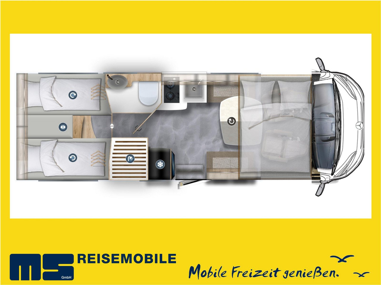 Eura Mobil INTEGRA LINE GT 726 EF / MB 170PS-9G / MOD.2026 - Интегриран кампер: слика 1 Eura Mobil INTEGRA LINE GT 726 EF / MB 170PS-9G / MOD.2026 - Интегриран кампер: слика 1