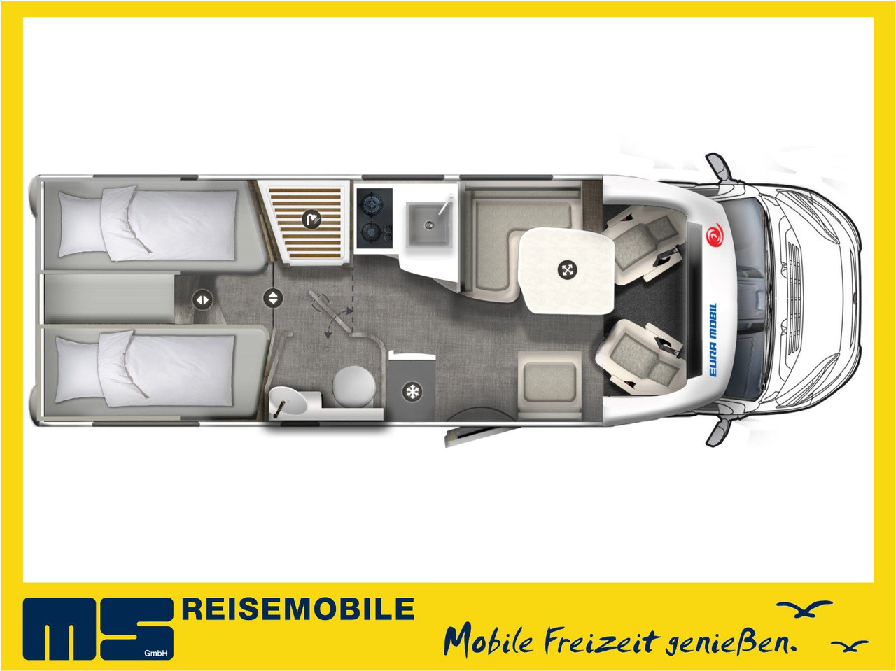 Eura Mobil PROFILA T 720 EB /MOD. 2026/ 180PS-8G.AUTOMATIK - Полуинтегриран кампер: слика 2 Eura Mobil PROFILA T 720 EB /MOD. 2026/ 180PS-8G.AUTOMATIK - Полуинтегриран кампер: слика 2