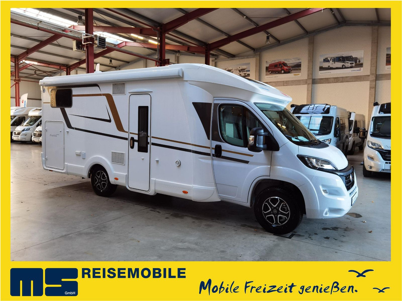 Eura Mobil PROFILA T 720 EF - 101 EDITION / EINZELBETTEN - Полуинтегриран кампер: слика 1 Eura Mobil PROFILA T 720 EF - 101 EDITION / EINZELBETTEN - Полуинтегриран кампер: слика 1