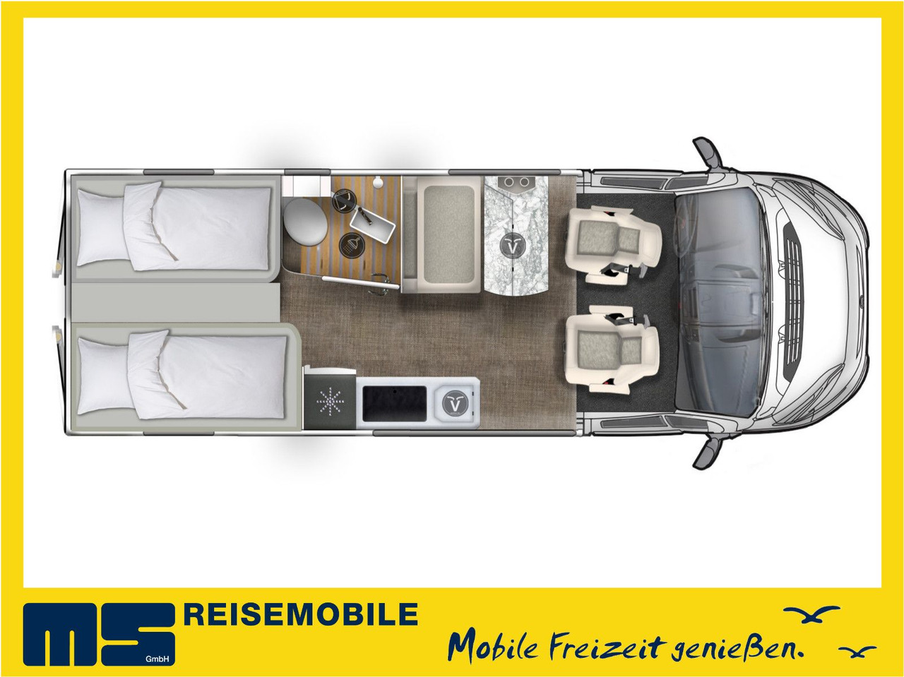 Eura Mobil VAN 635 EB - MODELL 2026 - 140PS / 8G.AUTOMATIK - Кампер комбе: слика 1 Eura Mobil VAN 635 EB - MODELL 2026 - 140PS / 8G.AUTOMATIK - Кампер комбе: слика 1