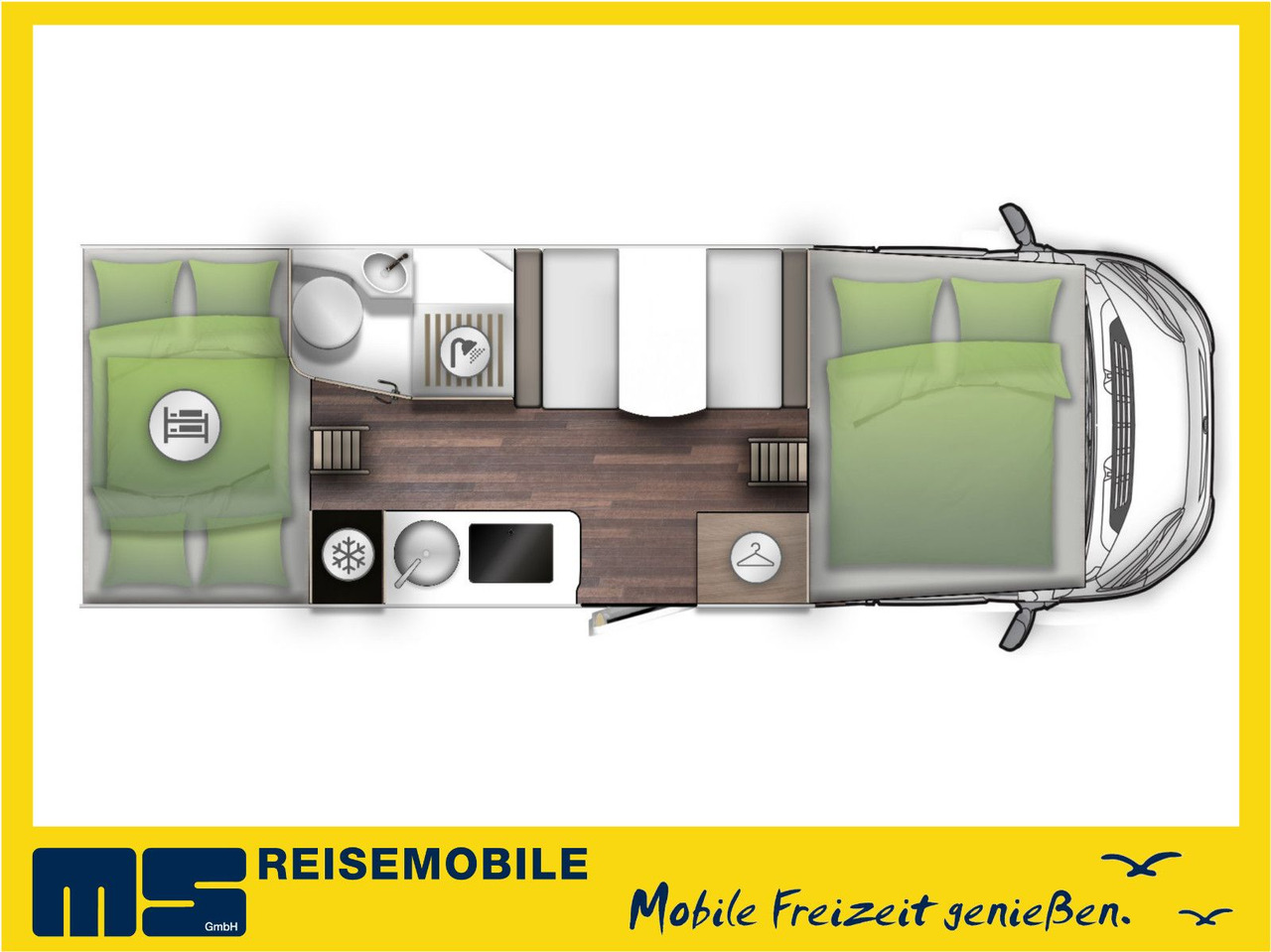 Forster A 699 DVB / Modell 2026 / 165PS /8x SCHLAFPLÄTZE - Алковен кампер: слика 1 Forster A 699 DVB / Modell 2026 / 165PS /8x SCHLAFPLÄTZE - Алковен кампер: слика 1
