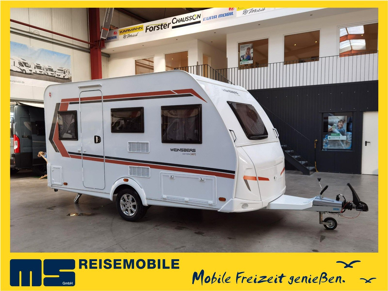 Weinsberg CARAONE 390 QD - EDITION HOT / -2025 -/ 1350 KG - Камп приколка: слика 1 Weinsberg CARAONE 390 QD - EDITION HOT / -2025 -/ 1350 KG - Камп приколка: слика 1