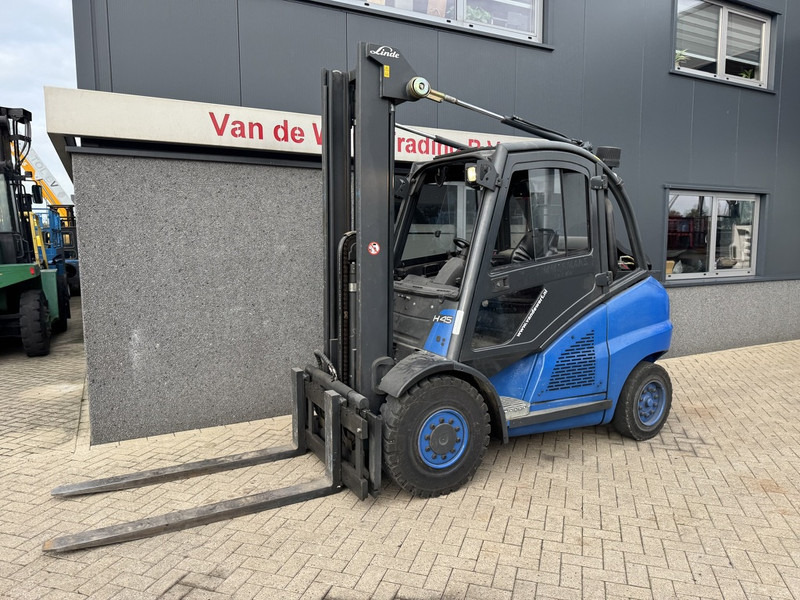 Linde H45T Duplo 400 Freelift / Sideshift / 4e Functie LPG 2005 - Плински вилушкар: слика 2 Linde H45T Duplo 400 Freelift / Sideshift / 4e Functie LPG 2005 - Плински вилушкар: слика 2