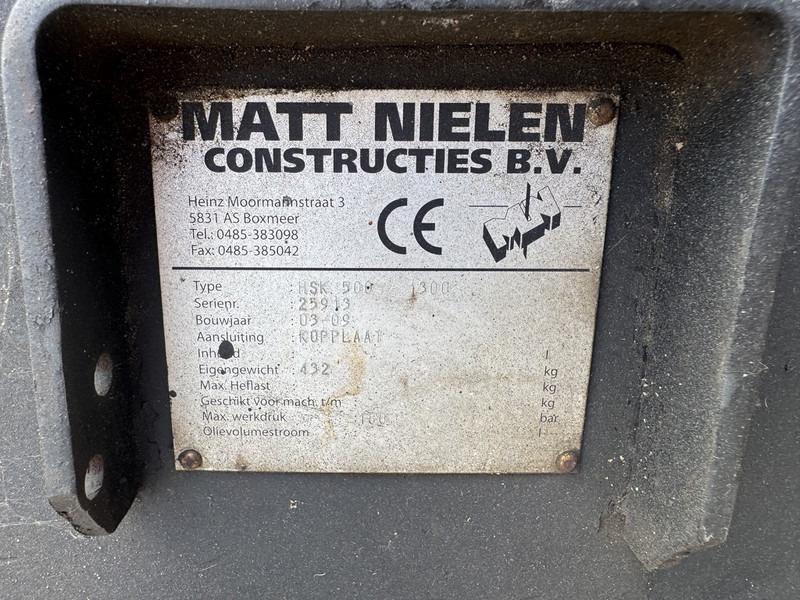 Мобилен кран Neuson 9503 WD Mobiele Kraan 2009 Palletvork, Stenenklem, 2x Bak 8860hours Deutz Diesel: слика 17