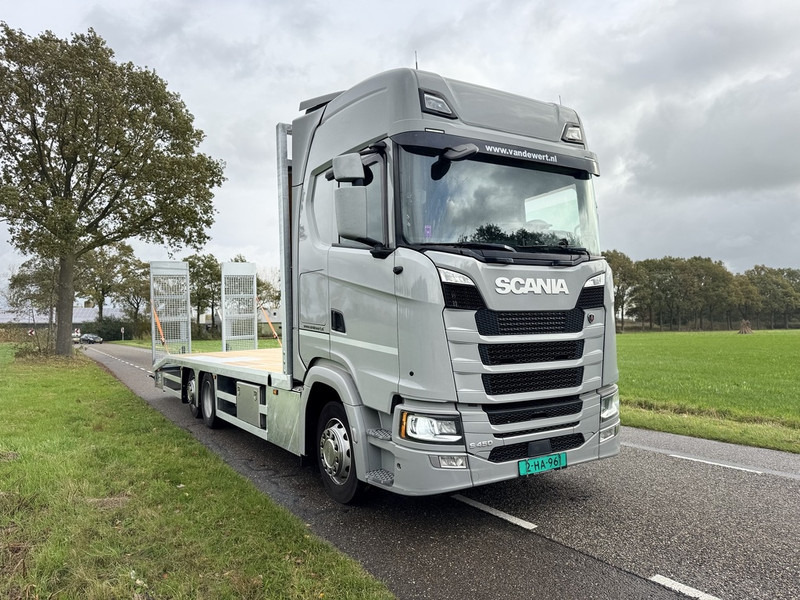 Scania S450 NGS 6X2 Machine Transporter / Oprij Vrachtwagen Euro 6 Automaat - Full Air - 2019 - APK 11-26 - Автотранспортен камион: слика 4 Scania S450 NGS 6X2 Machine Transporter / Oprij Vrachtwagen Euro 6 Automaat - Full Air - 2019 - APK 11-26 - Автотранспортен камион: слика 4