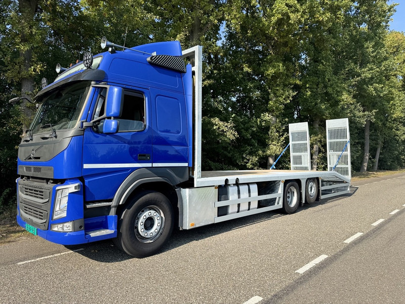 Volvo FM370 6X2 Machine Transporter / Oprij Vrachtwagen 2019 / EURO 6 / 550DKM / Steering Wheel / APK 11-2026 - Автотранспортен камион: слика 3 Volvo FM370 6X2 Machine Transporter / Oprij Vrachtwagen 2019 / EURO 6 / 550DKM / Steering Wheel / APK 11-2026 - Автотранспортен камион: слика 3