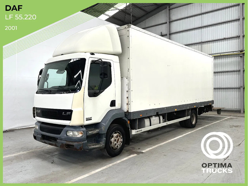 DAF LF 55.220 AE45 LAMMES/LAMMES - BLATT / BLATT - Камион сандучар: слика 1 DAF LF 55.220 AE45 LAMMES/LAMMES - BLATT / BLATT - Камион сандучар: слика 1
