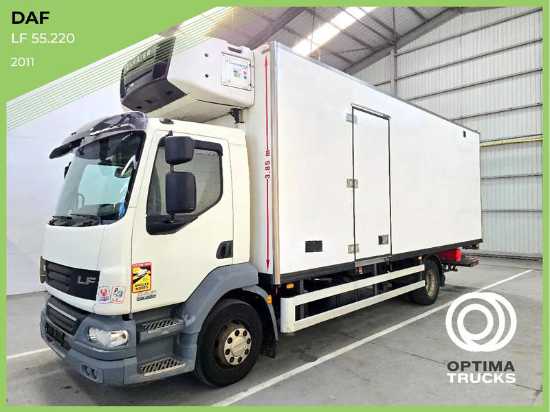DAF LF 55.220 EURO 5 / CARRIER / MULTITEMPERATUUR / DHOLLANDIA 1500kg - Камион ладилник: слика 1 DAF LF 55.220 EURO 5 / CARRIER / MULTITEMPERATUUR / DHOLLANDIA 1500kg - Камион ладилник: слика 1