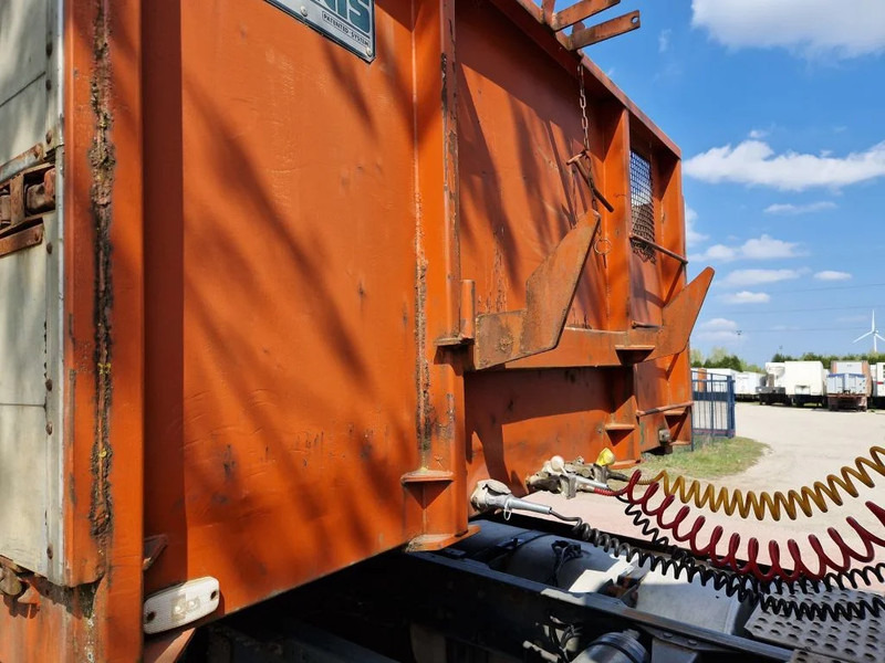 Pacton 3 AS / ROLKRAAN KENNIS TYPE 14.000 / FREINS TAMBOURS / DRUM BRAKES - Полуприколка платформа: слика 2 Pacton 3 AS / ROLKRAAN KENNIS TYPE 14.000 / FREINS TAMBOURS / DRUM BRAKES - Полуприколка платформа: слика 2