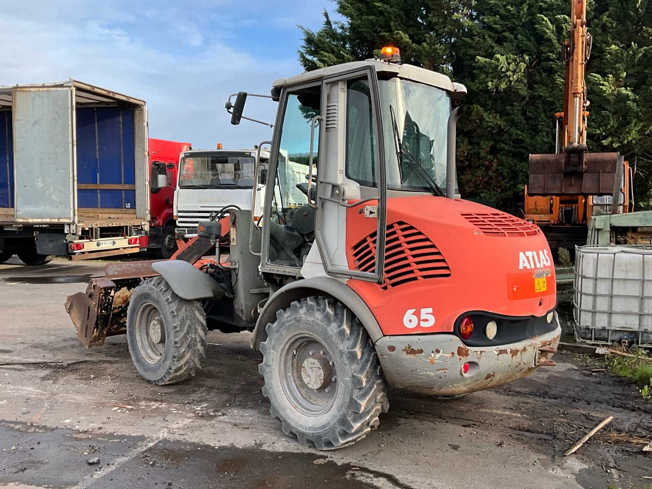 2007 ATLAS 65 SHOVEL - Натоварувач на тркала: слика 3 2007 ATLAS 65 SHOVEL - Натоварувач на тркала: слика 3