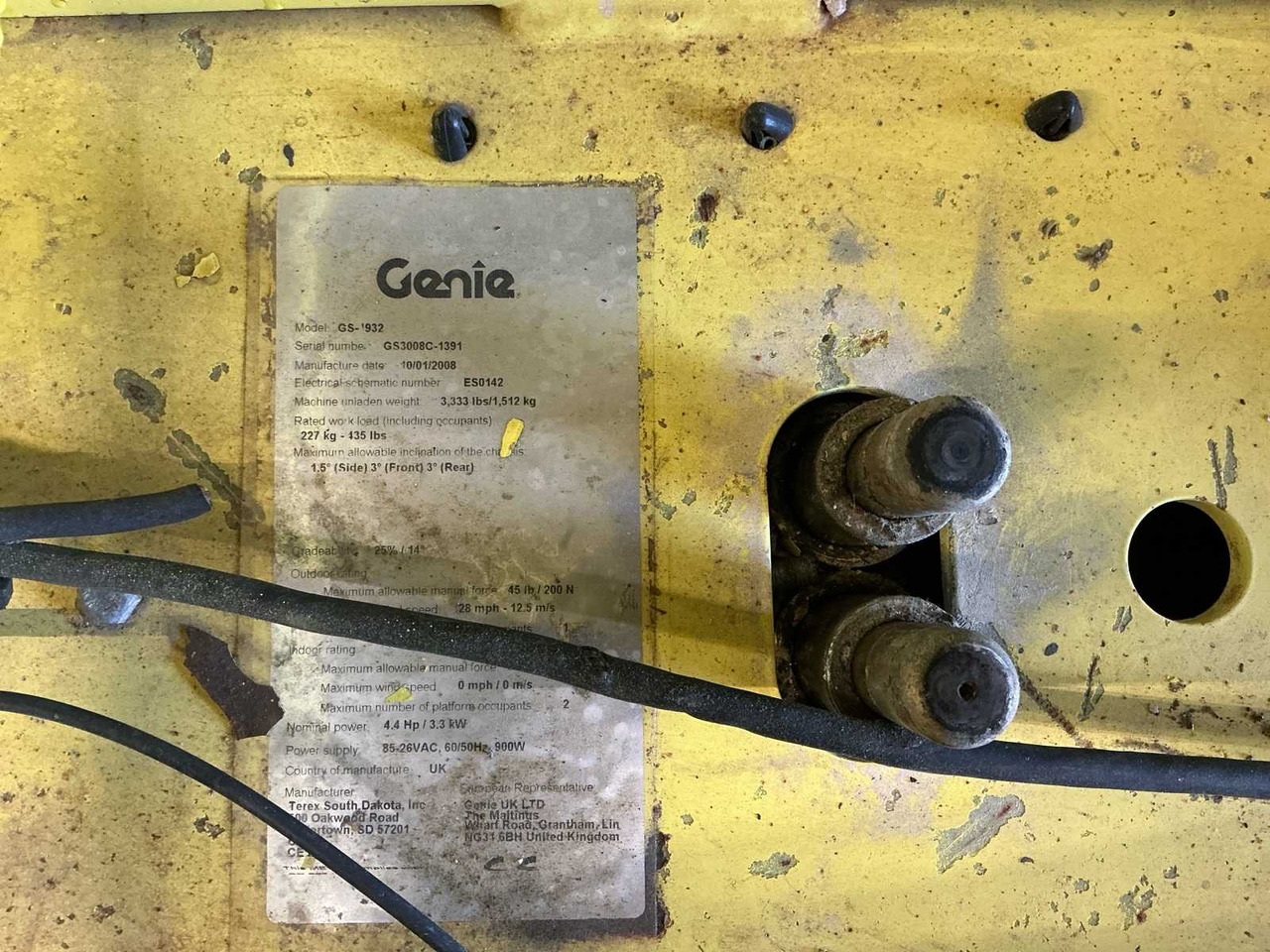 2008 GENIE GS1932 AERIAL PLATFORM - Дигачка платформа: слика 3 2008 GENIE GS1932 AERIAL PLATFORM - Дигачка платформа: слика 3