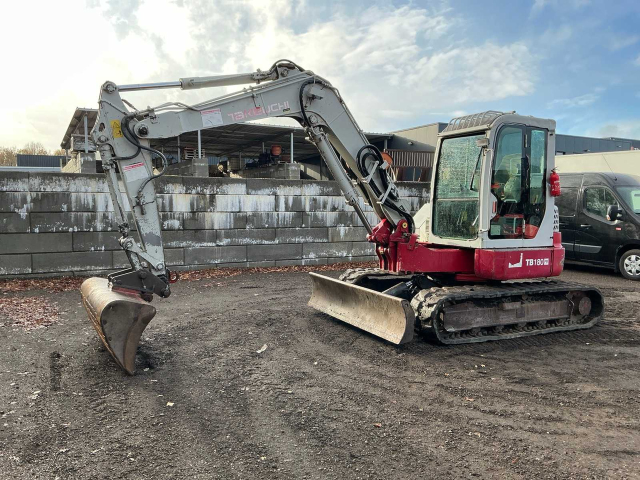2008 TAKEUCHI TB 180FR MIDI EXCAVATOR - Багер: слика 1 2008 TAKEUCHI TB 180FR MIDI EXCAVATOR - Багер: слика 1
