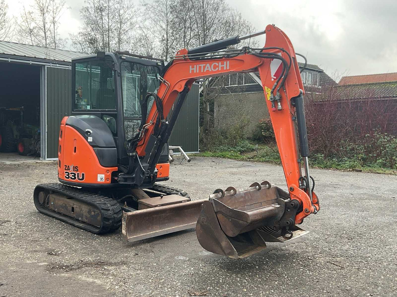 2014 HITACHI ZX 33U-5 MINI EXCAVATOR - Мини багер: слика 2 2014 HITACHI ZX 33U-5 MINI EXCAVATOR - Мини багер: слика 2