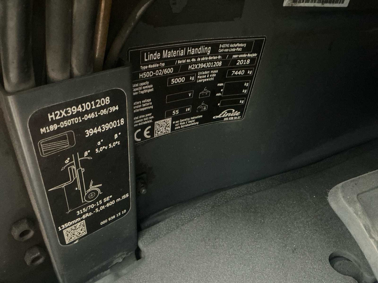 Вилушкар 2018 LINDE H50D-02/600 FORKLIFT TRUCK: слика 13 Вилушкар 2018 LINDE H50D-02/600 FORKLIFT TRUCK: слика 13