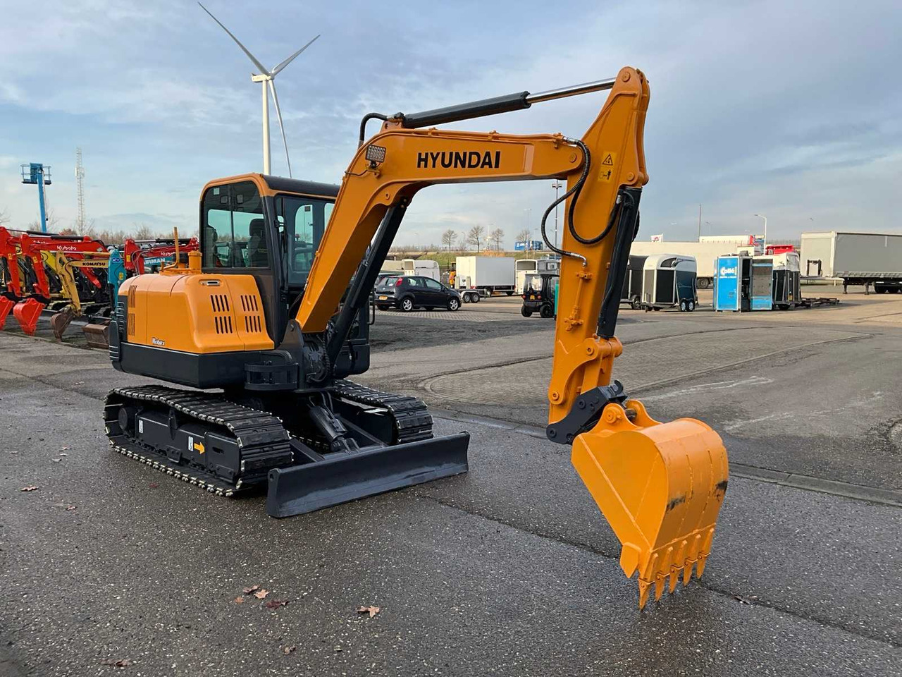 Багер 2020 HYUNDAI ROBEX 60 MIDI EXCAVATOR: слика 7