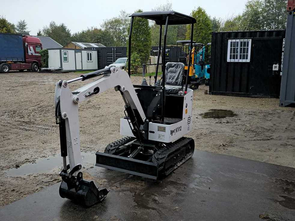 2025 - JPC - KV12 - WHITE - MINI EXCAVATOR - Мини багер: слика 4 2025 - JPC - KV12 - WHITE - MINI EXCAVATOR - Мини багер: слика 4