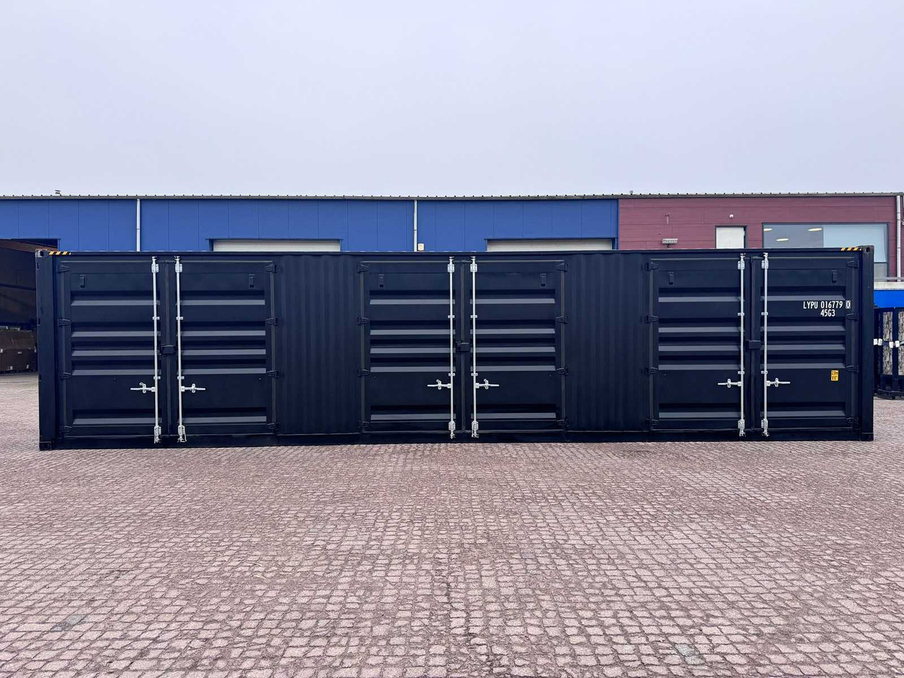 40ft High Cube shipping container with 3 side doors - Товарен контејнер: слика 1 40ft High Cube shipping container with 3 side doors - Товарен контејнер: слика 1