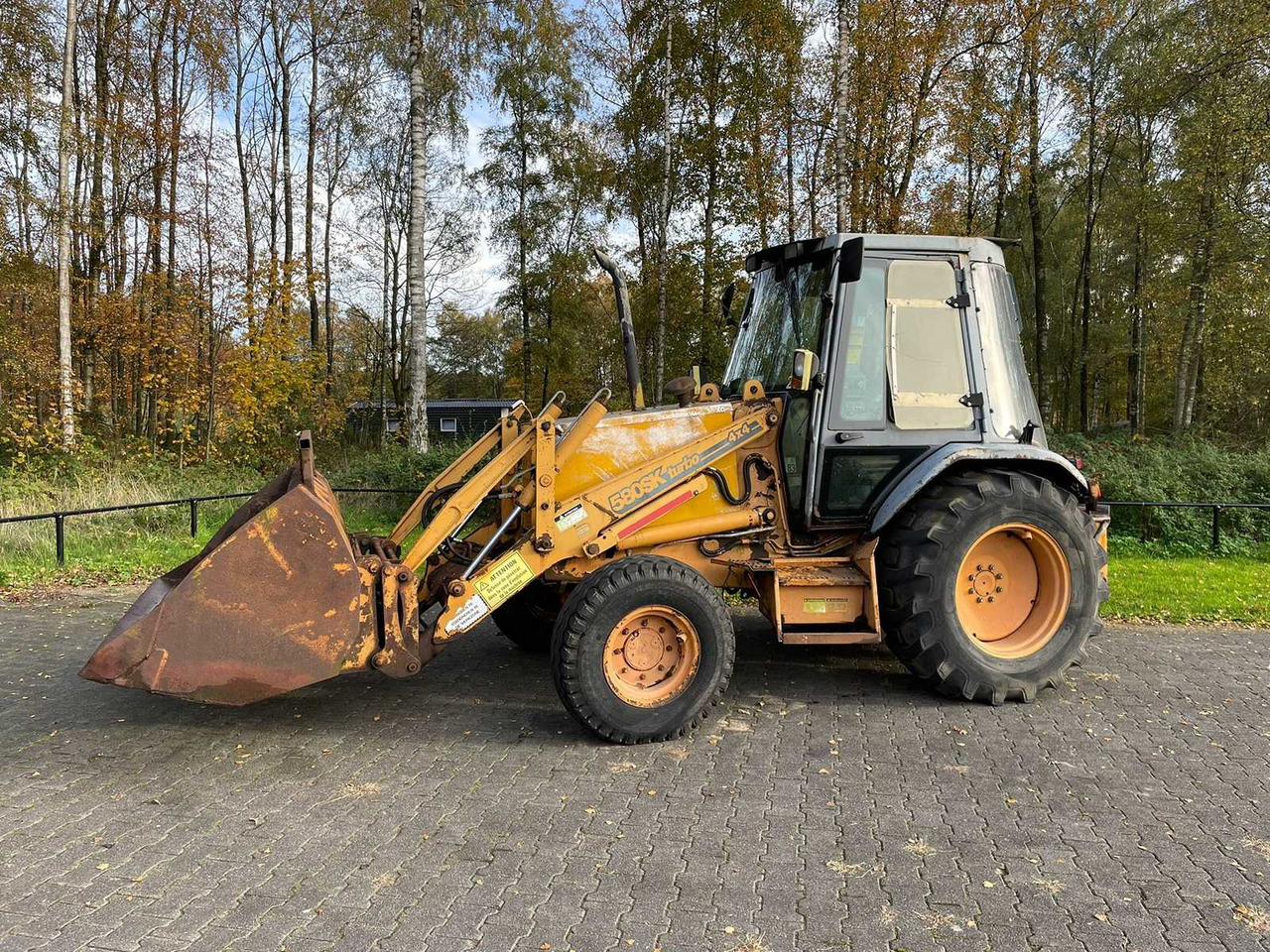 CASE - 1995 - 580 SK TURBO - BACKHOE LOADER - Ровокопач: слика 2 CASE - 1995 - 580 SK TURBO - BACKHOE LOADER - Ровокопач: слика 2