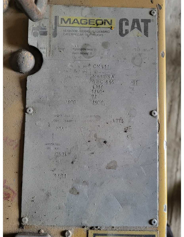 Вилушкар CATERPILLAR - M50 DSA - FORKLIFT TRUCKS: слика 10 Вилушкар CATERPILLAR - M50 DSA - FORKLIFT TRUCKS: слика 10