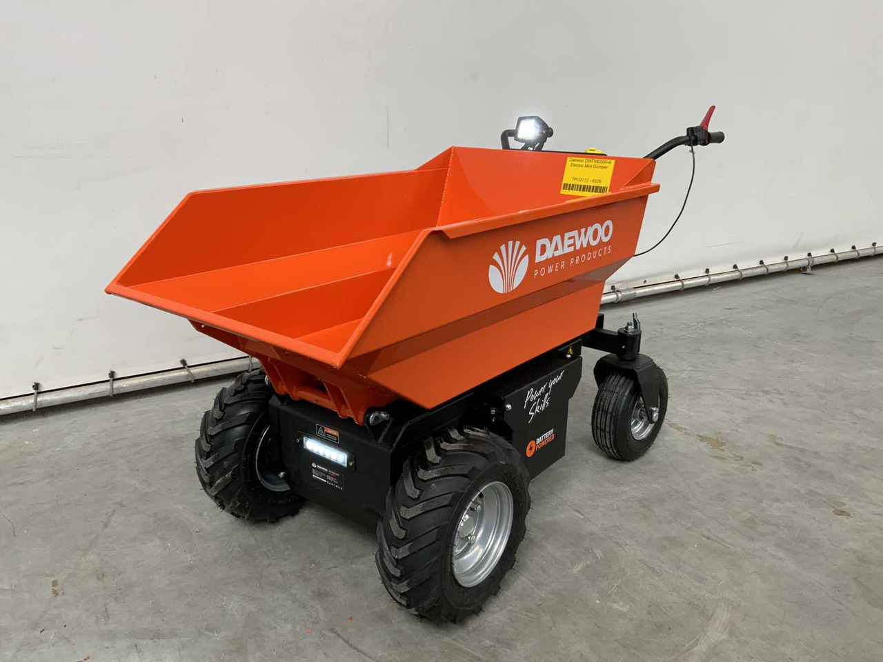 DAEWOO - 2025 - DWFMD500-E - ELECTRIC DUMPER - Мини истоварувач: слика 2 DAEWOO - 2025 - DWFMD500-E - ELECTRIC DUMPER - Мини истоварувач: слика 2