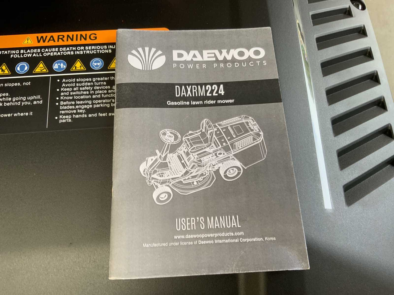 Градинарска косилка Daewoo DAXRM224: слика 8