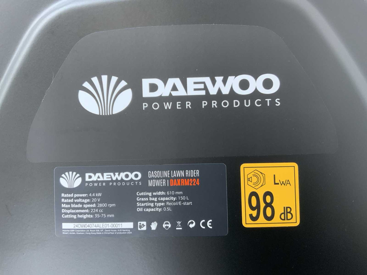 Градинарска косилка Daewoo DAXRM224: слика 6
