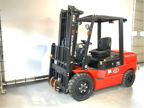 EP EFL-352 - 4.8 METER TRIPLEX, LI-ION, FREE-LIFT, SIDE-SHIFT - FORKLIFT - Вилушкар: слика 2 EP EFL-352 - 4.8 METER TRIPLEX, LI-ION, FREE-LIFT, SIDE-SHIFT - FORKLIFT - Вилушкар: слика 2