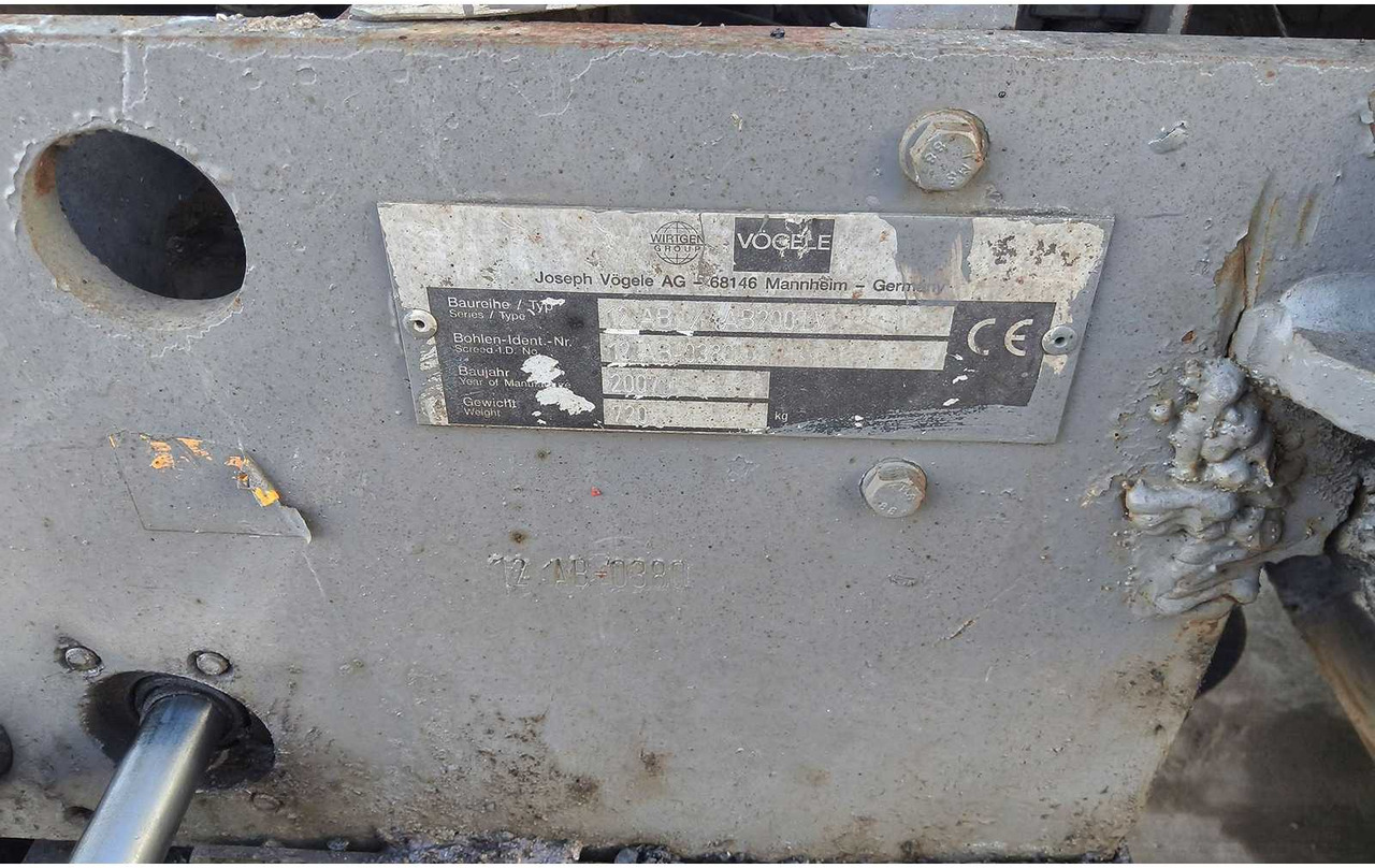 Градежна машина Vögele Super 800: слика 11
