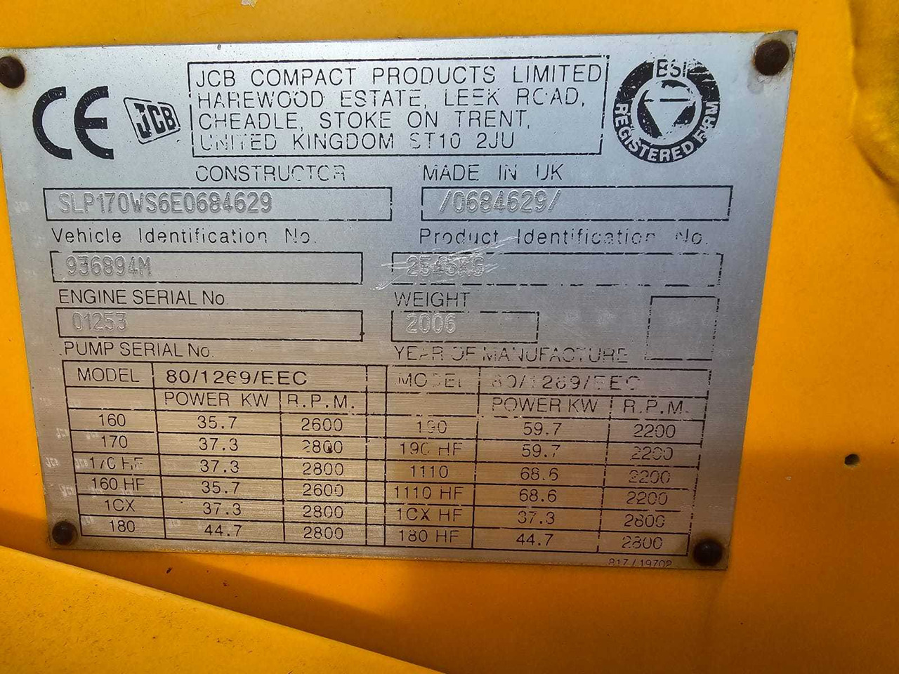 JCB - ROBOT 170 - LOADER - 2005 - Натоварувач на тркала: слика 5 JCB - ROBOT 170 - LOADER - 2005 - Натоварувач на тркала: слика 5