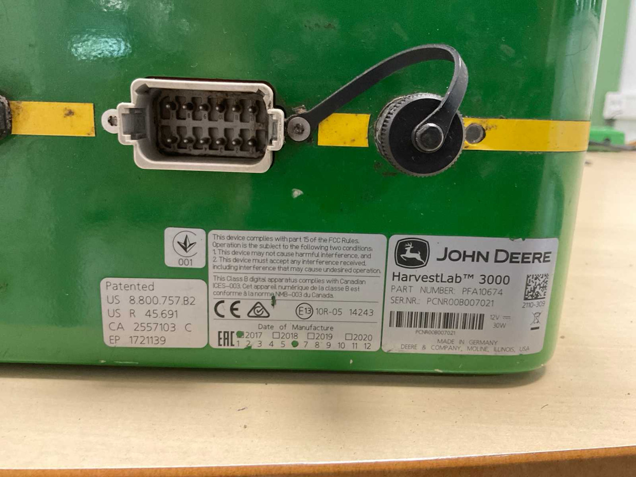 John Deere HarvestLab 3000 - Преден утоварувач за трактор: слика 3 John Deere HarvestLab 3000 - Преден утоварувач за трактор: слика 3