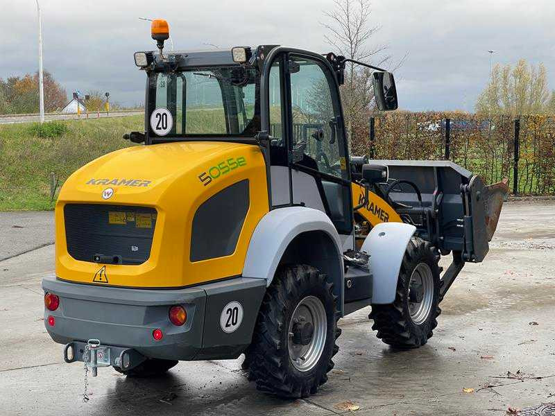 KRAMER - 5055E - WHEEL LOADER - 2020 - Компактен натоварувач со гасеници: слика 5 KRAMER - 5055E - WHEEL LOADER - 2020 - Компактен натоварувач со гасеници: слика 5