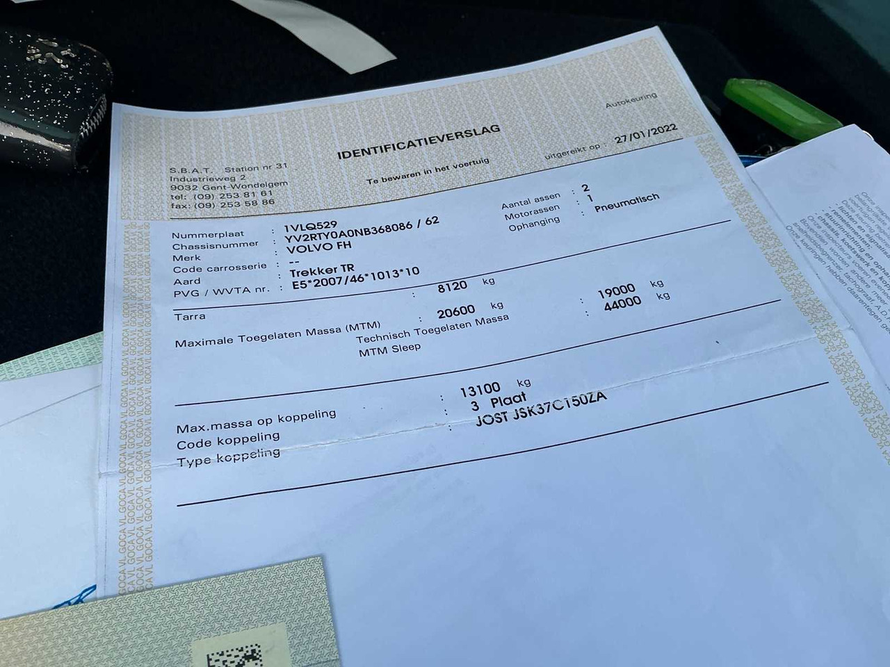 Камион 2022 VOLVO FH460 TRACTOR VOLVO FH460: слика 11