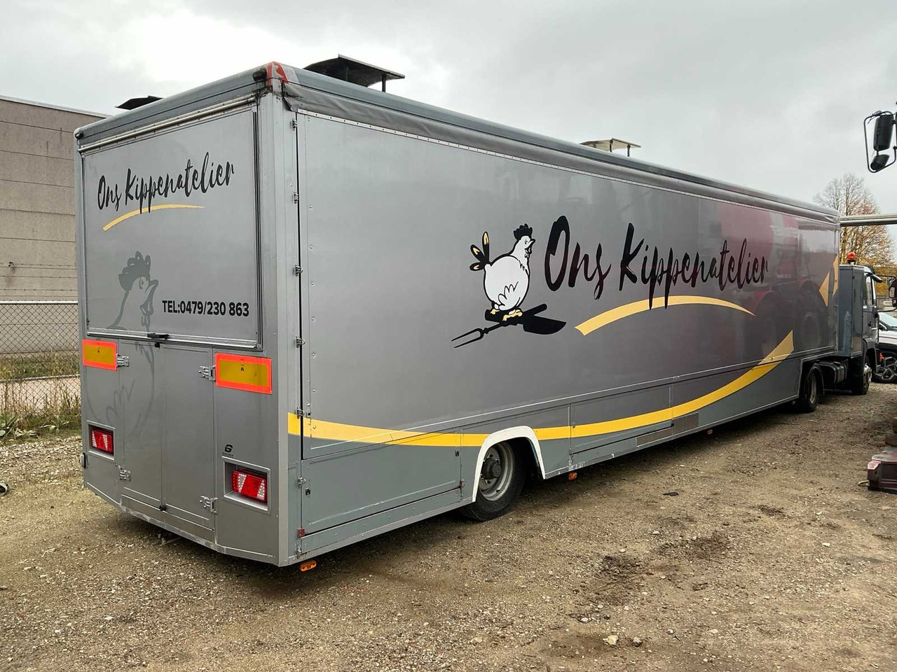 MAN 8-224 TRUCK WITH SEMI-TRAILER SALES - Камион: слика 2 MAN 8-224 TRUCK WITH SEMI-TRAILER SALES - Камион: слика 2