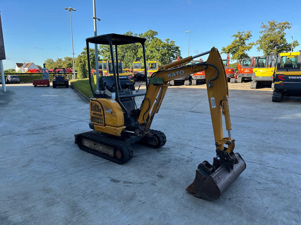 Kato 17VXE - Мини багер: слика 3 Kato 17VXE - Мини багер: слика 3