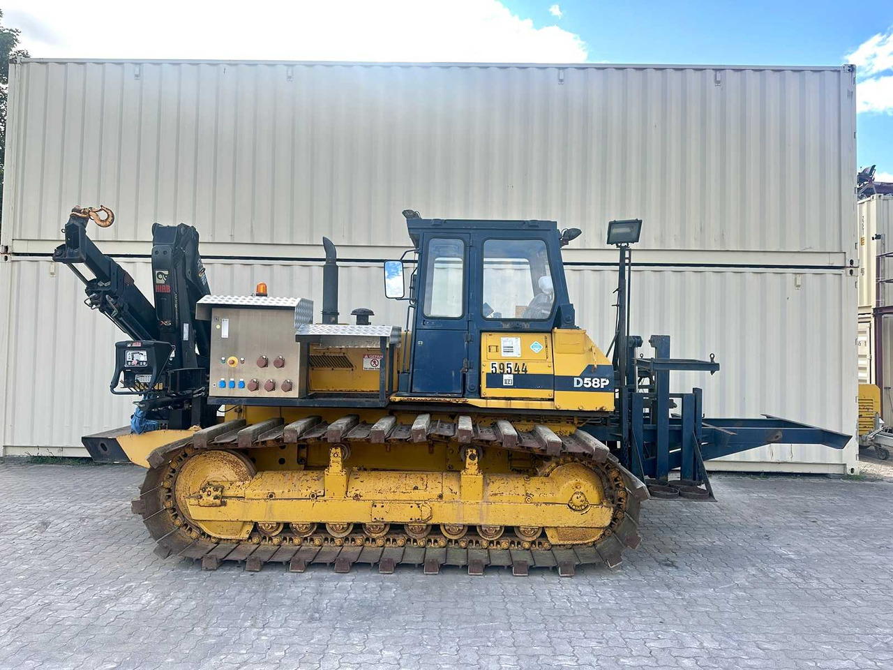 Komatsu D58P-1 mit Hiab Kran - Булдожер: слика 3 Komatsu D58P-1 mit Hiab Kran - Булдожер: слика 3