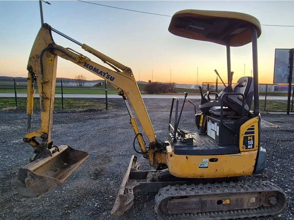 Komatsu PC18MR-2 - Мини багер: слика 1 Komatsu PC18MR-2 - Мини багер: слика 1