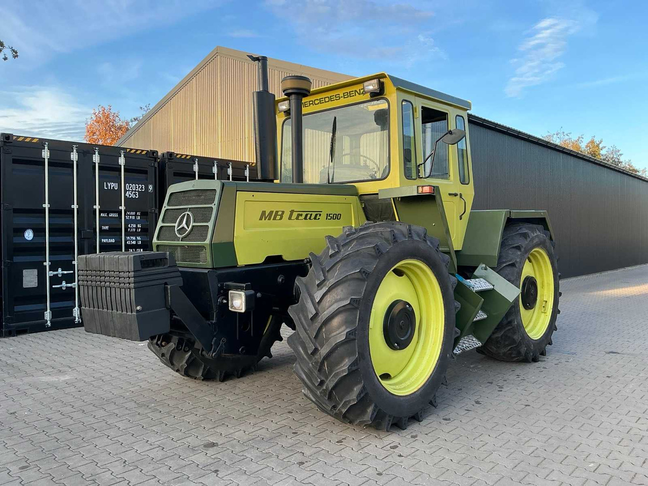 MERCEDES-BENZ MB TRAC 1500 TURBO ALL-WHEEL DRIVE AGRICULTURAL TRACTOR - Трактор: слика 1 MERCEDES-BENZ MB TRAC 1500 TURBO ALL-WHEEL DRIVE AGRICULTURAL TRACTOR - Трактор: слика 1