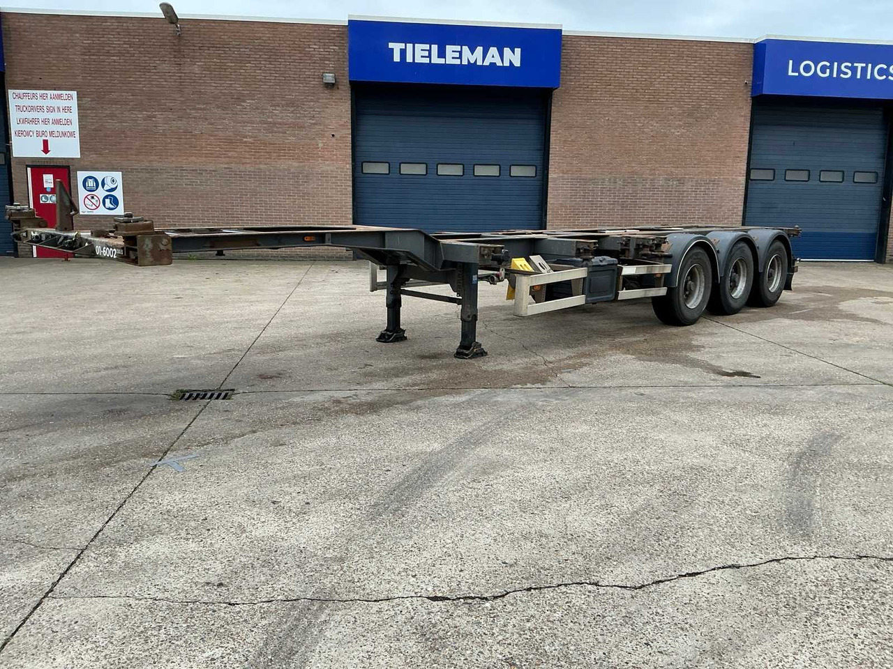 2005 RENDERS ROC 12 27CC CONTAINER CHASSIS SEMI-TRAILER - Полуприколка: слика 2 2005 RENDERS ROC 12 27CC CONTAINER CHASSIS SEMI-TRAILER - Полуприколка: слика 2