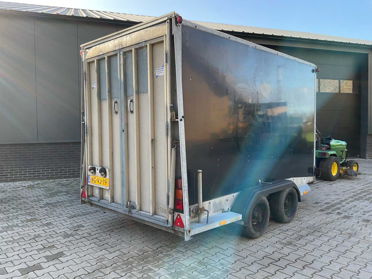 2003 IFOR WILLIAMS TRAILERS BV126G BOX TRAILER - Приколка: слика 3 2003 IFOR WILLIAMS TRAILERS BV126G BOX TRAILER - Приколка: слика 3